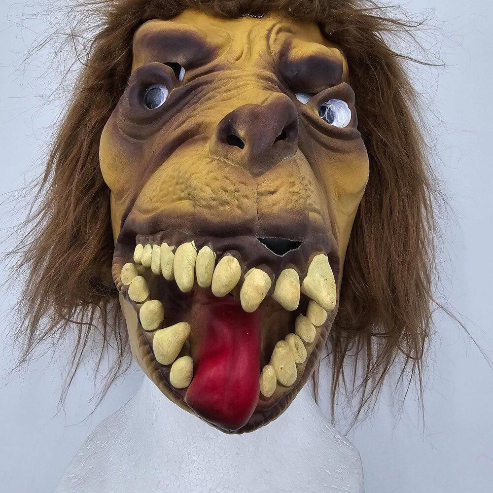 Vintage TOPSTONE Halloween Mask‎ Wolf
